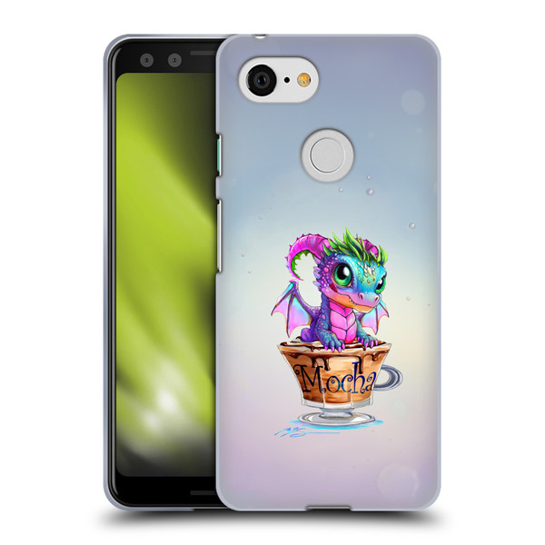Ruth Thompson Cup O Dragons Mocha Soft Gel Case for Google Pixel 3
