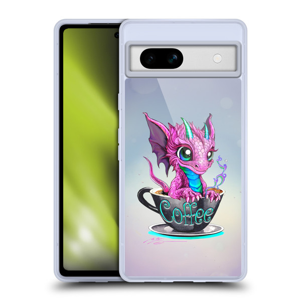 Ruth Thompson Cup O Dragons Coffee Soft Gel Case for Google Pixel 7a
