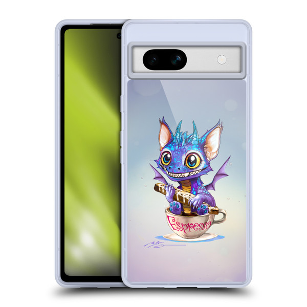 Ruth Thompson Cup O Dragons Espresso Soft Gel Case for Google Pixel 7a