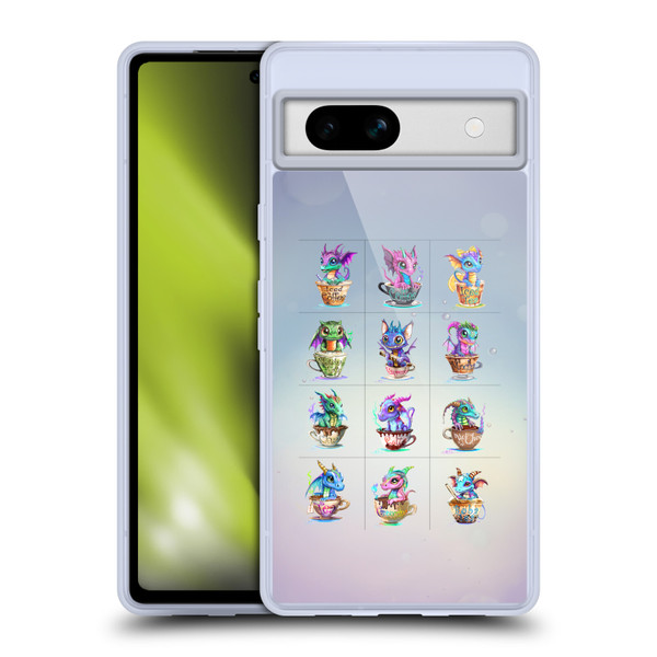 Ruth Thompson Cup O Dragons Group Soft Gel Case for Google Pixel 7a