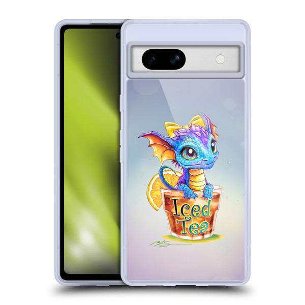 Ruth Thompson Cup O Dragons Iced Tea Soft Gel Case for Google Pixel 7a