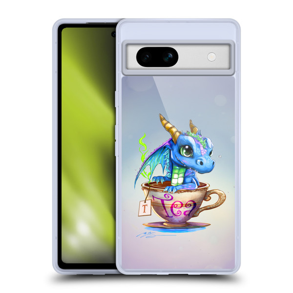 Ruth Thompson Cup O Dragons Tea Soft Gel Case for Google Pixel 7a