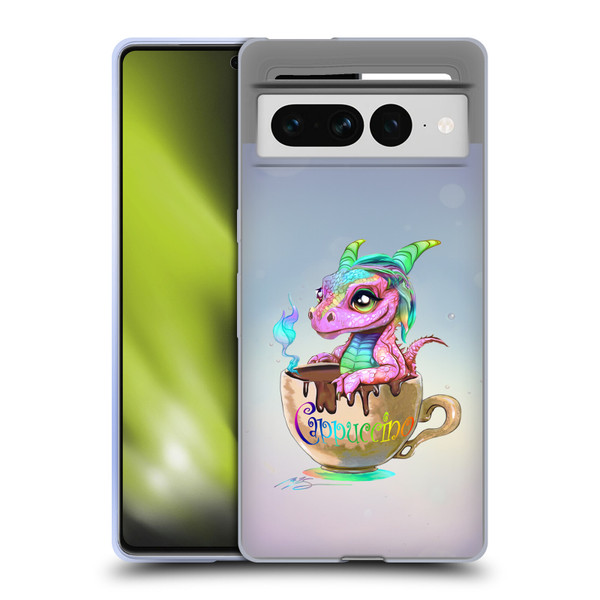 Ruth Thompson Cup O Dragons Cappuccino Soft Gel Case for Google Pixel 7 Pro