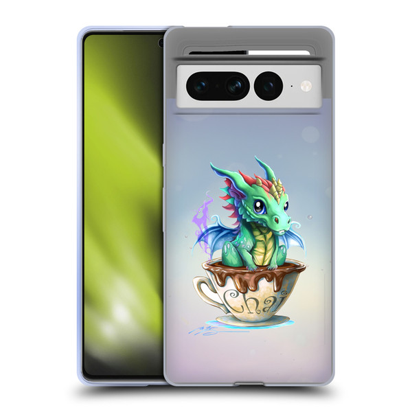 Ruth Thompson Cup O Dragons Chai Soft Gel Case for Google Pixel 7 Pro
