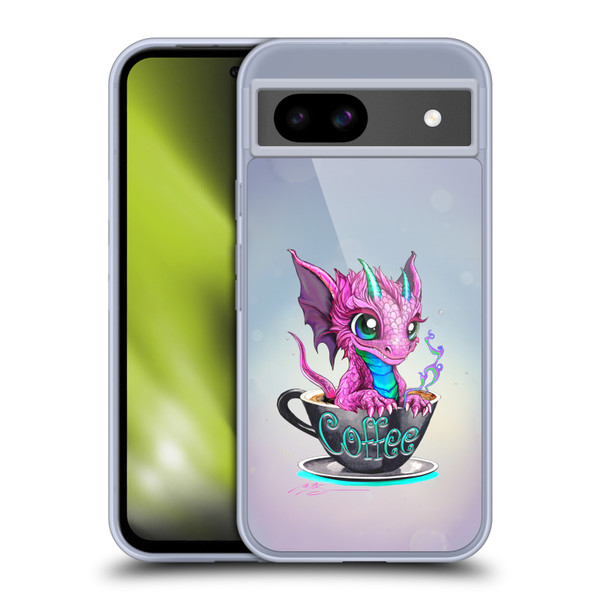Ruth Thompson Cup O Dragons Coffee Soft Gel Case for Google Pixel 8a