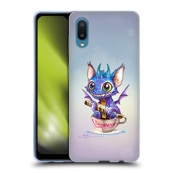 Ruth Thompson Cup O Dragons Espresso Soft Gel Case for Samsung Galaxy A02/M02 (2021)