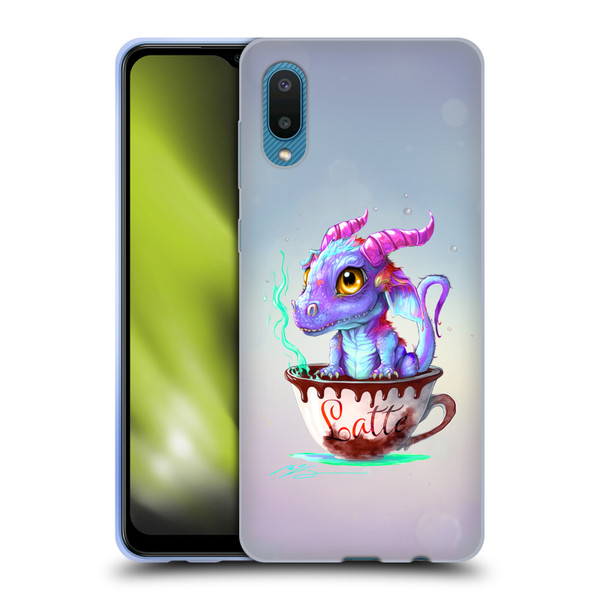 Ruth Thompson Cup O Dragons Latte Soft Gel Case for Samsung Galaxy A02/M02 (2021)