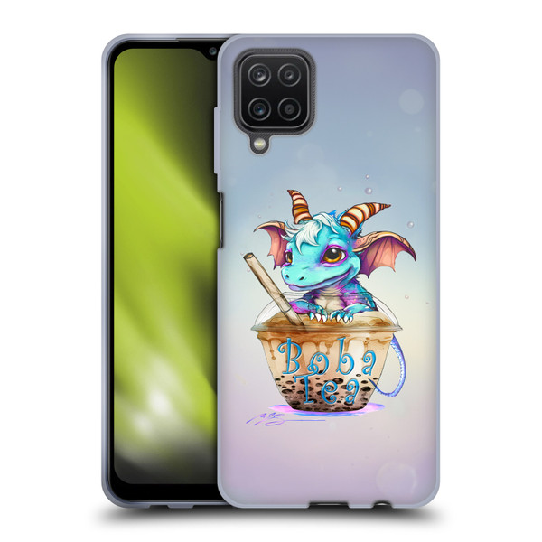 Ruth Thompson Cup O Dragons Boba Tea Soft Gel Case for Samsung Galaxy A12 (2020)