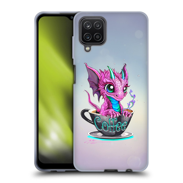 Ruth Thompson Cup O Dragons Coffee Soft Gel Case for Samsung Galaxy A12 (2020)