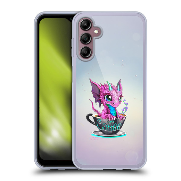Ruth Thompson Cup O Dragons Coffee Soft Gel Case for Samsung Galaxy A14 5G