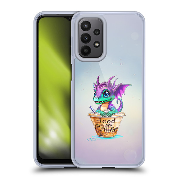 Ruth Thompson Cup O Dragons Iced Coffee Soft Gel Case for Samsung Galaxy A23 / 5G (2022)