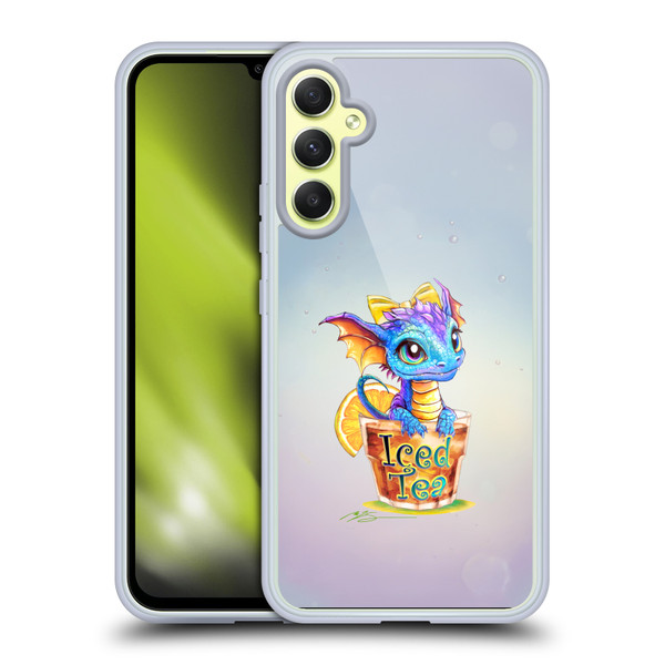 Ruth Thompson Cup O Dragons Iced Tea Soft Gel Case for Samsung Galaxy A34 5G