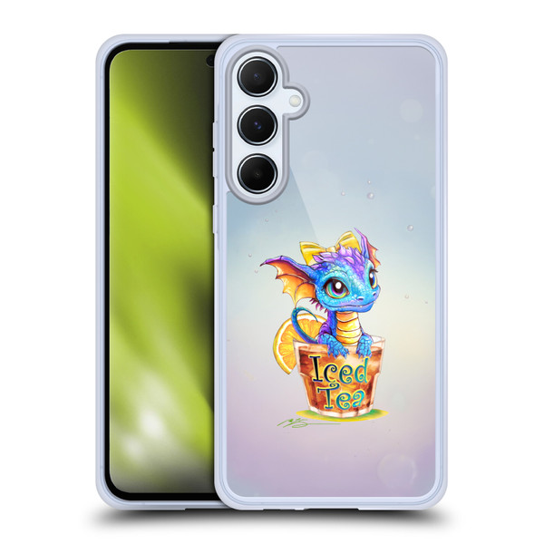 Ruth Thompson Cup O Dragons Iced Tea Soft Gel Case for Samsung Galaxy A55 5G