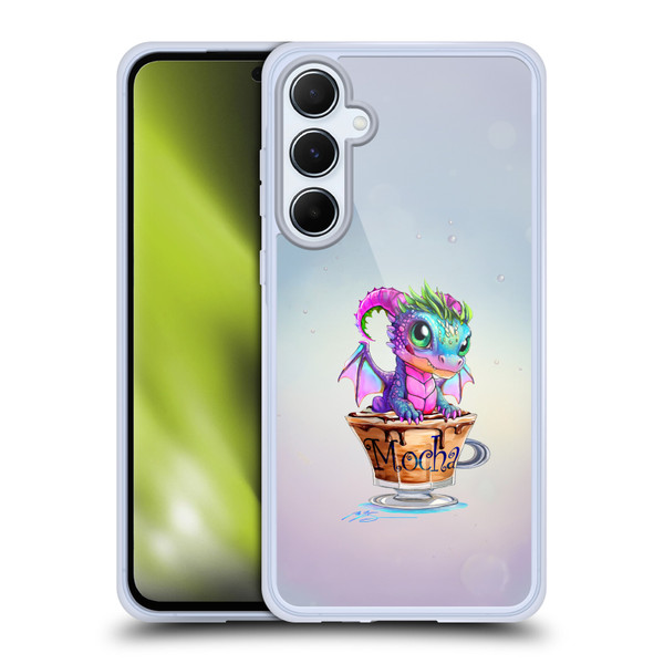 Ruth Thompson Cup O Dragons Mocha Soft Gel Case for Samsung Galaxy A55 5G