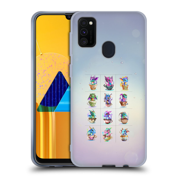 Ruth Thompson Cup O Dragons Group Soft Gel Case for Samsung Galaxy M30s (2019)/M21 (2020)