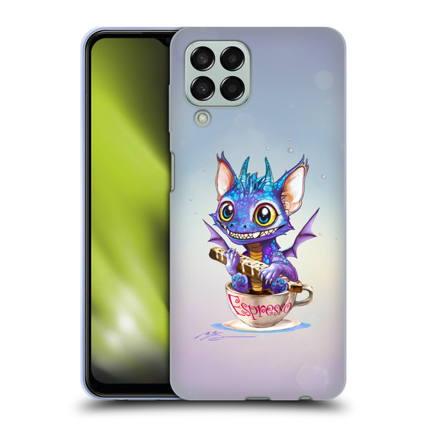 Ruth Thompson Cup O Dragons Espresso Soft Gel Case for Samsung Galaxy M33 (2022)