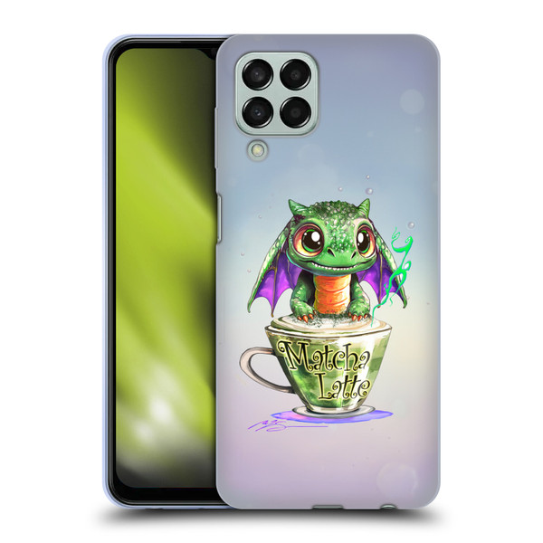 Ruth Thompson Cup O Dragons Matcha Soft Gel Case for Samsung Galaxy M33 (2022)