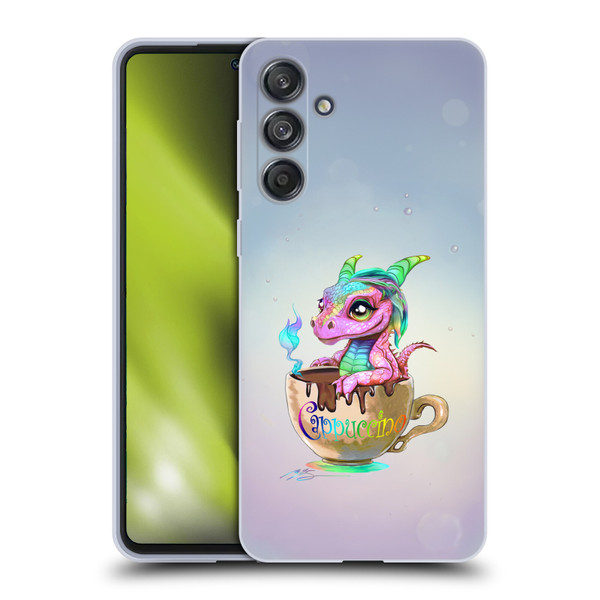 Ruth Thompson Cup O Dragons Cappuccino Soft Gel Case for Samsung Galaxy M55 5G