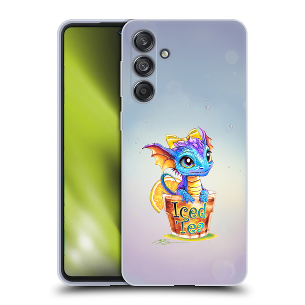 Ruth Thompson Cup O Dragons Iced Tea Soft Gel Case for Samsung Galaxy M55 5G