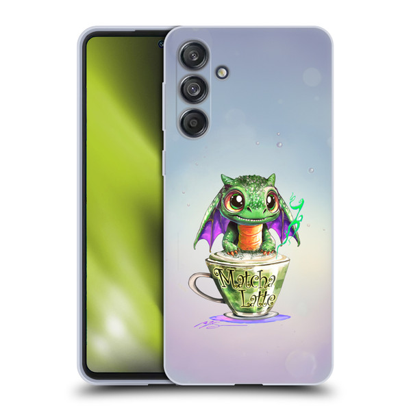 Ruth Thompson Cup O Dragons Matcha Soft Gel Case for Samsung Galaxy M55 5G