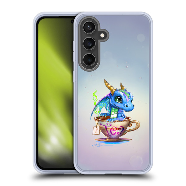 Ruth Thompson Cup O Dragons Tea Soft Gel Case for Samsung Galaxy S24 FE & MagSafe