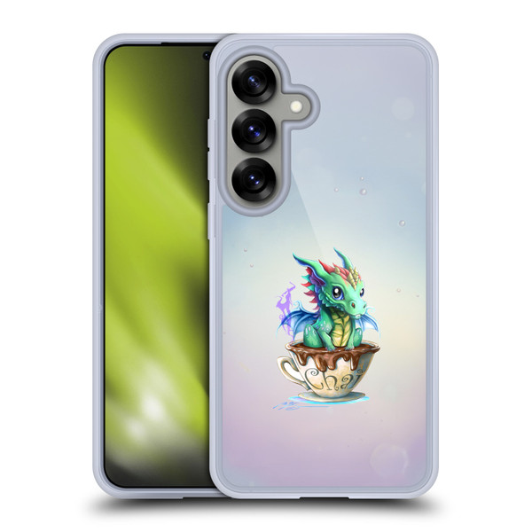 Ruth Thompson Cup O Dragons Chai Soft Gel Case for Samsung Galaxy S25 & MagSafe