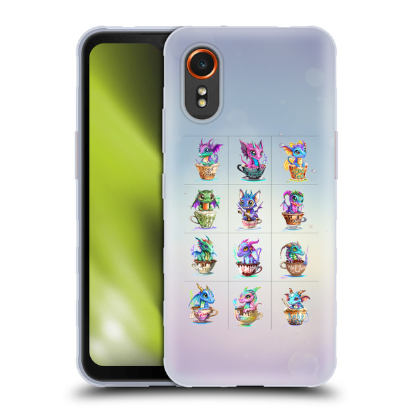 Ruth Thompson Cup O Dragons Group Soft Gel Case for Samsung Galaxy Xcover7 5G