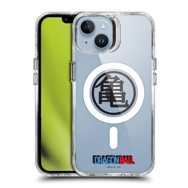 Dragon Ball Iconic Graphics Kame Symbol SHOCKPROOF BUMPER CASE COMPATIBLE WITH Apple iPhone 14 & MAGSAFE