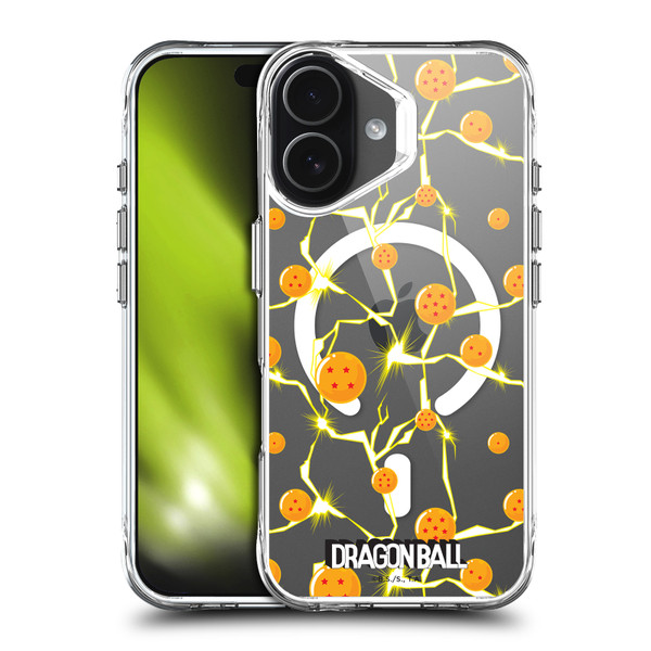 Dragon Ball Iconic Graphics Dragon Balls Pattern SHOCKPROOF BUMPER CASE COMPATIBLE WITH Apple iPhone 17 & MAGSAFE