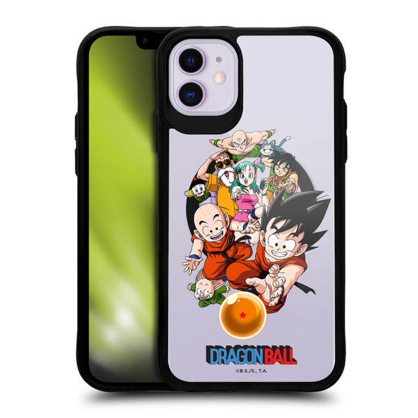 Dragon Ball Iconic Graphics Group BLACK SHOCKPROOF BUMPER CASE COMPATIBLE WITH Apple iPhone 11 & MAGSAFE