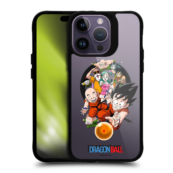 Dragon Ball Iconic Graphics Group BLACK SHOCKPROOF BUMPER CASE COMPATIBLE WITH Apple iPhone 14 Pro Max & MAGSAFE