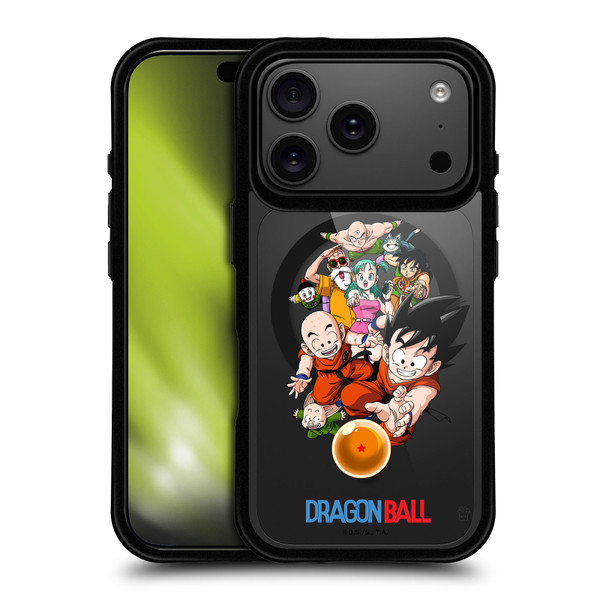 Dragon Ball Iconic Graphics Group BLACK SHOCKPROOF BUMPER CASE COMPATIBLE WITH Apple iPhone 17 Pro & MAGSAFE