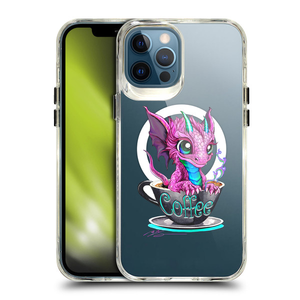 Ruth Thompson Cups and Dragons Coffee SHOCKPROOF BUMPER CASE COMPATIBLE WITH Apple iPhone 12 Pro Max & MAGSAFE