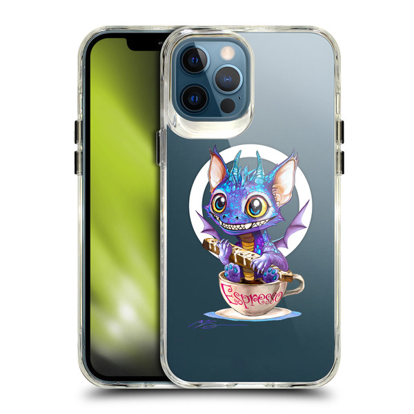 Ruth Thompson Cups and Dragons Espresso SHOCKPROOF BUMPER CASE COMPATIBLE WITH Apple iPhone 12 Pro Max & MAGSAFE