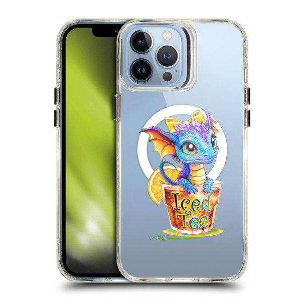 Ruth Thompson Cups and Dragons Iced Tea SHOCKPROOF BUMPER CASE COMPATIBLE WITH Apple iPhone 13 Pro Max & MAGSAFE