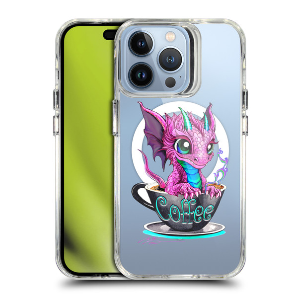 Ruth Thompson Cups and Dragons Coffee SHOCKPROOF BUMPER CASE COMPATIBLE WITH Apple iPhone 13 Pro & MAGSAFE