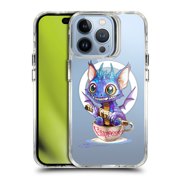 Ruth Thompson Cups and Dragons Espresso SHOCKPROOF BUMPER CASE COMPATIBLE WITH Apple iPhone 13 Pro & MAGSAFE