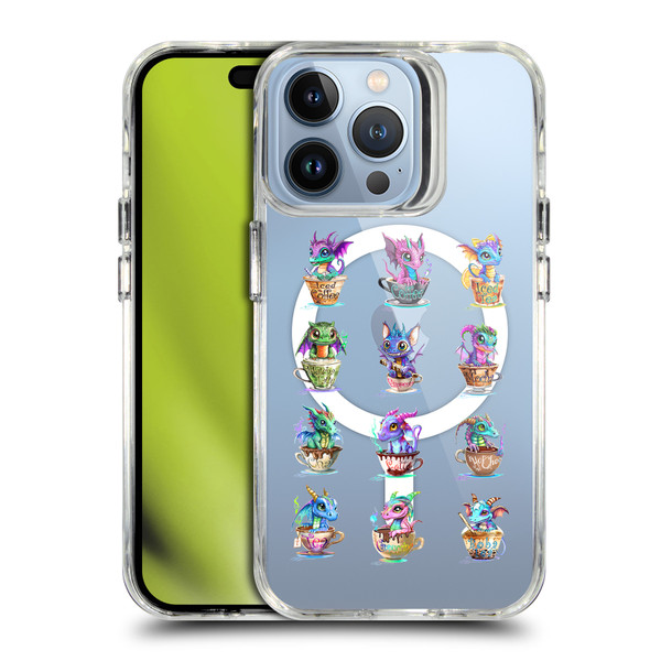 Ruth Thompson Cups and Dragons Group SHOCKPROOF BUMPER CASE COMPATIBLE WITH Apple iPhone 13 Pro & MAGSAFE