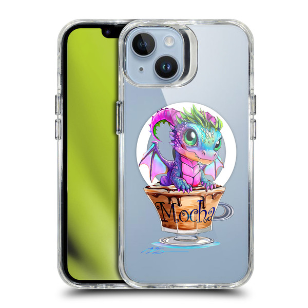 Ruth Thompson Cups and Dragons Mocha SHOCKPROOF BUMPER CASE COMPATIBLE WITH Apple iPhone 14 & MAGSAFE