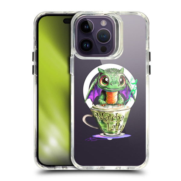 Ruth Thompson Cups and Dragons Matcha SHOCKPROOF BUMPER CASE COMPATIBLE WITH Apple iPhone 14 Pro Max & MAGSAFE