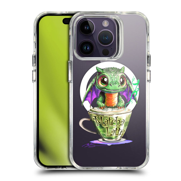 Ruth Thompson Cups and Dragons Matcha SHOCKPROOF BUMPER CASE COMPATIBLE WITH Apple iPhone 14 Pro & MAGSAFE