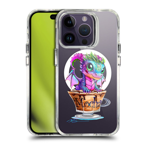 Ruth Thompson Cups and Dragons Mocha SHOCKPROOF BUMPER CASE COMPATIBLE WITH Apple iPhone 14 Pro & MAGSAFE