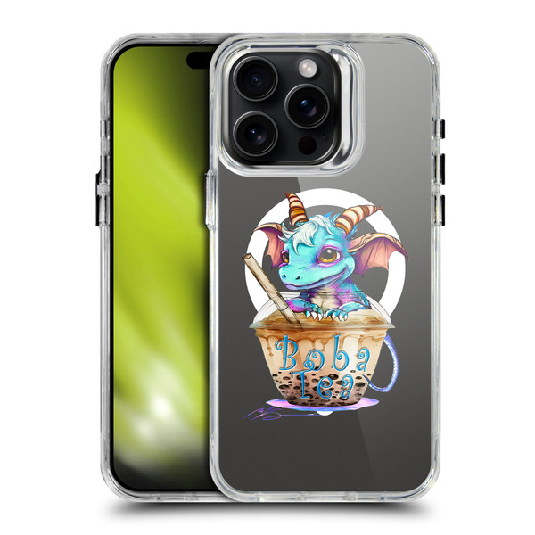 Ruth Thompson Cups and Dragons Boba Tea SHOCKPROOF BUMPER CASE COMPATIBLE WITH Apple iPhone 15 Pro Max & MAGSAFE