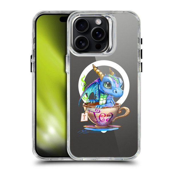 Ruth Thompson Cups and Dragons Tea SHOCKPROOF BUMPER CASE COMPATIBLE WITH Apple iPhone 15 Pro Max & MAGSAFE