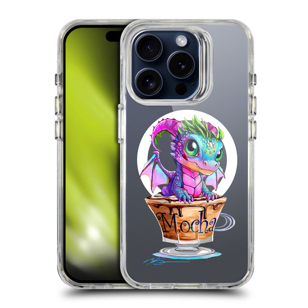 Ruth Thompson Cups and Dragons Mocha SHOCKPROOF BUMPER CASE COMPATIBLE WITH Apple iPhone 15 Pro & MAGSAFE
