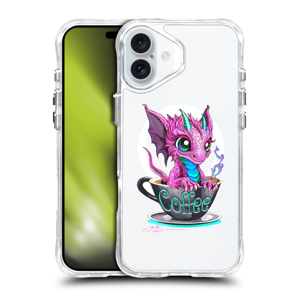Ruth Thompson Cups and Dragons Coffee SHOCKPROOF BUMPER CASE COMPATIBLE WITH Apple iPhone 16 Plus & MAGSAFE