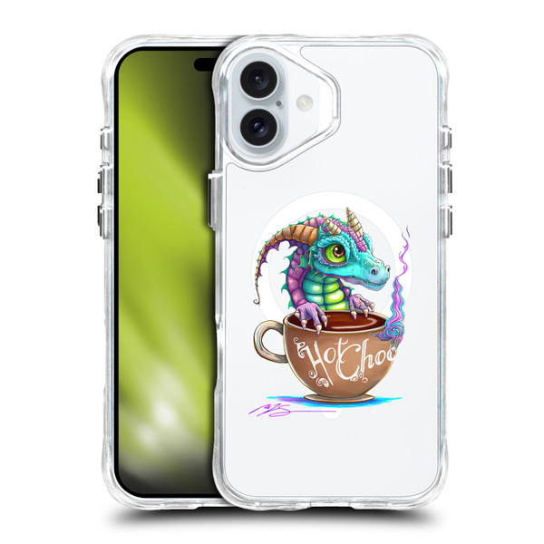 Ruth Thompson Cups and Dragons Hot Chocolate SHOCKPROOF BUMPER CASE COMPATIBLE WITH Apple iPhone 16 Plus & MAGSAFE