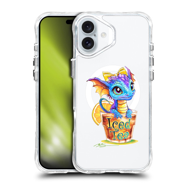 Ruth Thompson Cups and Dragons Iced Tea SHOCKPROOF BUMPER CASE COMPATIBLE WITH Apple iPhone 16 Plus & MAGSAFE