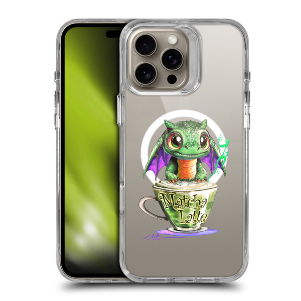 Ruth Thompson Cups and Dragons Matcha SHOCKPROOF BUMPER CASE COMPATIBLE WITH Apple iPhone 16 Pro Max & MAGSAFE