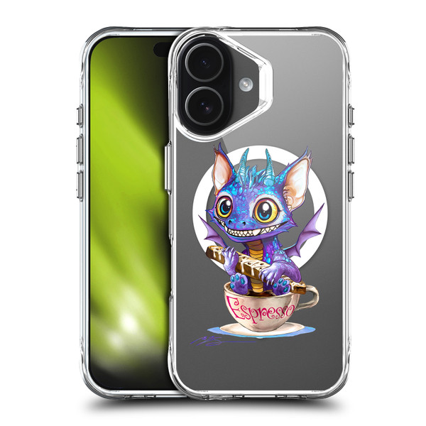 Ruth Thompson Cups and Dragons Espresso SHOCKPROOF BUMPER CASE COMPATIBLE WITH Apple iPhone 17 & MAGSAFE